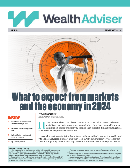 Wealth Adviser newsletter - Issue 80