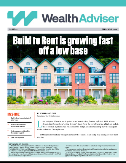 Wealth Adviser newsletter - Issue 81