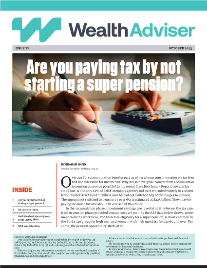 Wealth Adviser newsletter - Issue 77